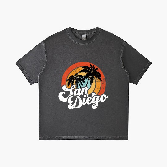 San Diego Gift San Diego Summer Lover Gradient T Shirts