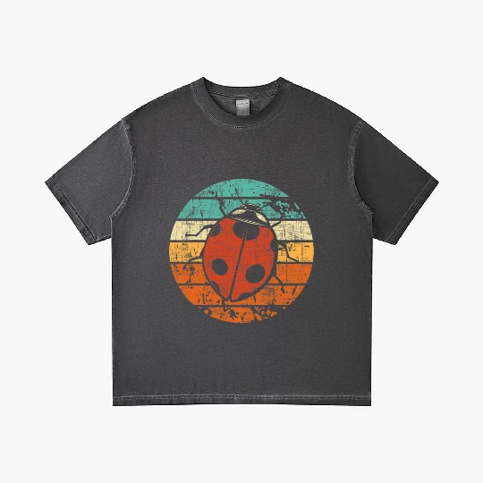 Retro Vintage Ladybug Animal Insect Lover Ladybird Gradient T Shirts
