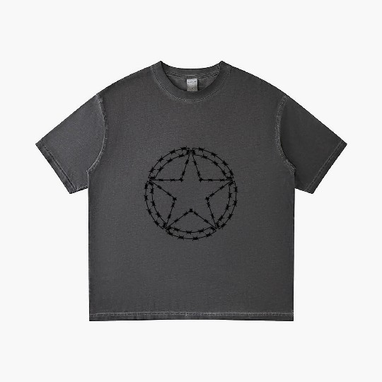 Barbed Wire US Star Gradient T Shirts
