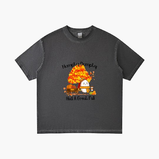 Humpty Dumpty Had A Great Fall Thanksgiving Autumn Gradient T Shirts