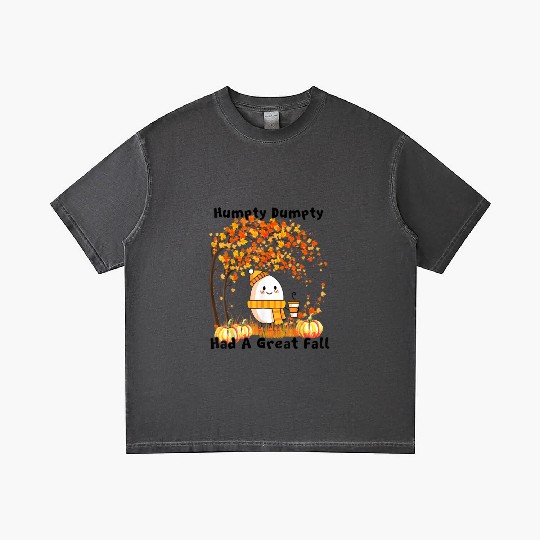 Humpty Dumpty Had A Great Fall Thanksgiving Autumn Gradient T Shirts