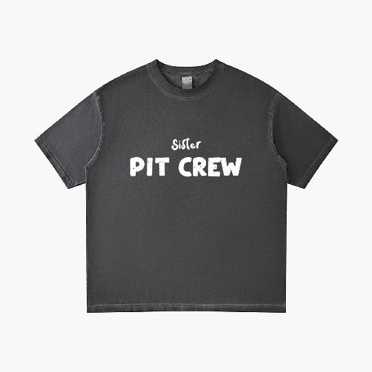 Sister Pit Crew - Sister Gradient T Shirts
