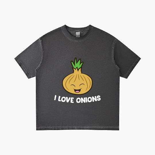 Onion - I love onions Gradient T Shirts