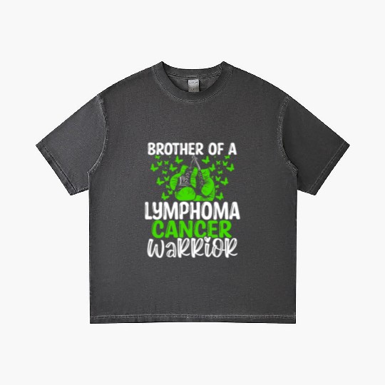 Lymphoma Cancer Awareness Brother Twins Sibling Gradient T Shirts