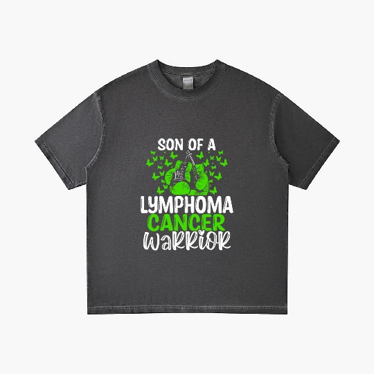 Lymphoma Cancer Awareness Month Ribbon Son Gradient T Shirts