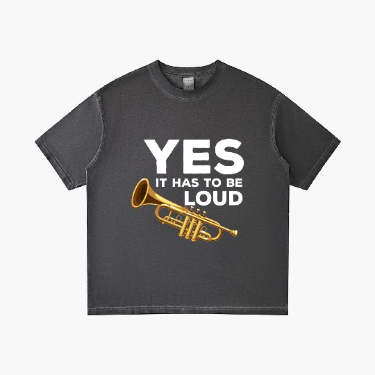 Yes It Has To Be That Loud Trumpeter Trumpet Brass Gradient T Shirts