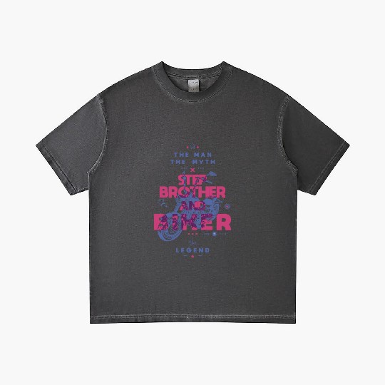 Step brother and biker the man the myth the legend Gradient T Shirts