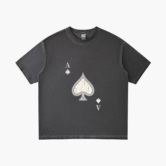 Ace Of Spades Blackjack Cards Poker 21 Gradient T Shirts
