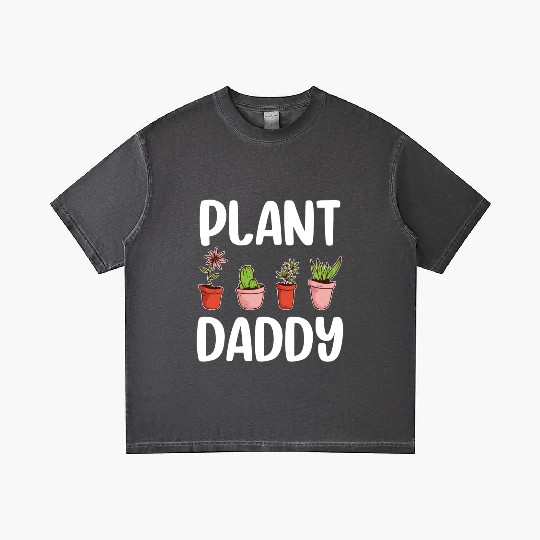 Plant Daddy Gardening Gardener Dad Cool Fathers Gradient T Shirts