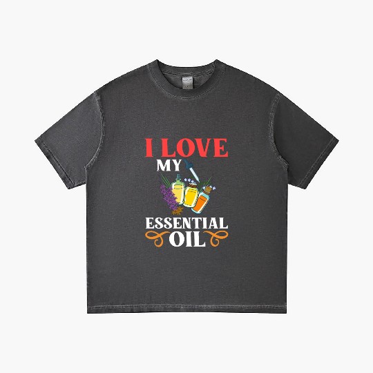 Essential Oil Diffuser Peppermint Aromatherapy Gradient T Shirts
