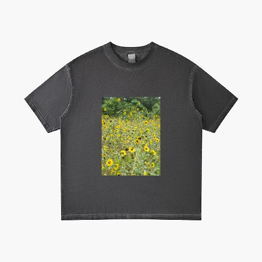 My Photography - Swamp Sunflowers in Texas Gradient T Shirts