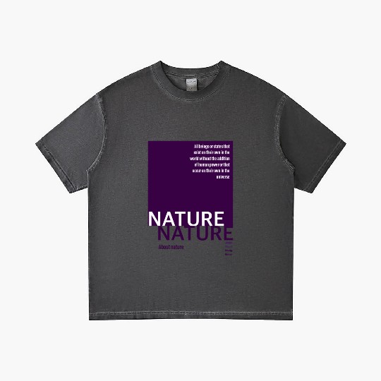 About nature-purple Gradient T Shirts