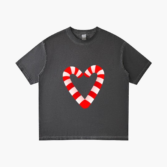 Candy Cane Hearts Gradient T Shirts Christmas Xmas Holidays
