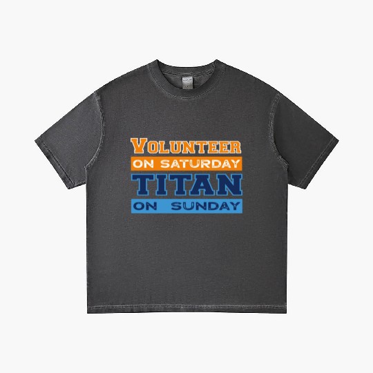 Volun R On Saturday Titan On Sunday Nashville Knox Gradient T Shirts