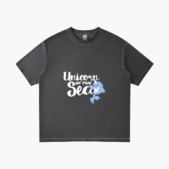 Unicorn of the sea narwhal humor Gradient T Shirts