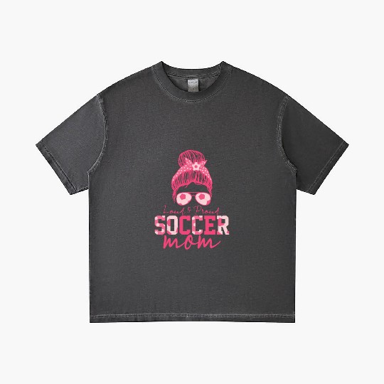 Pink Loud And Proud Soccer Mom Gradient T Shirts