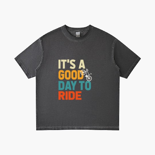 Bicycle Gift, Bike lover, It's A Good Day To Ride Gradient T Shirts