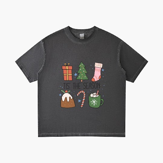 Tis the Season Christmas Gradient T Shirts