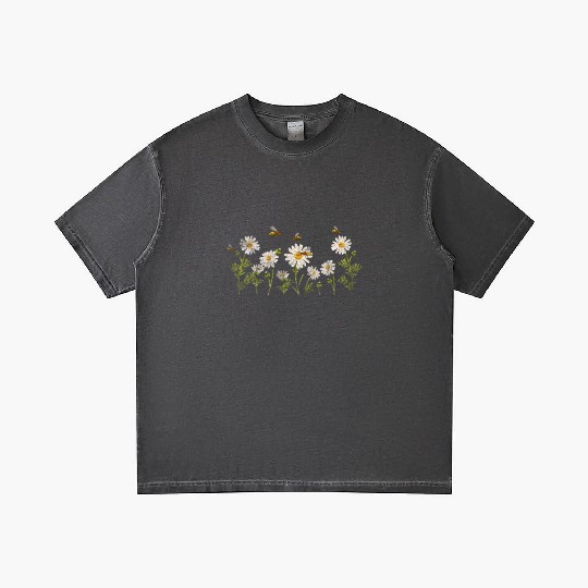 Marguerites Daisy Summer Daisies Flower Garden Gradient T Shirts