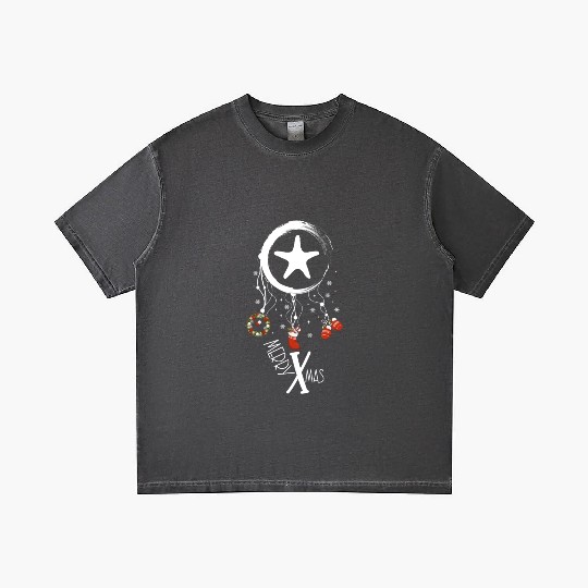 Winter dreamcatcher Christmas Starfish Gradient T Shirts