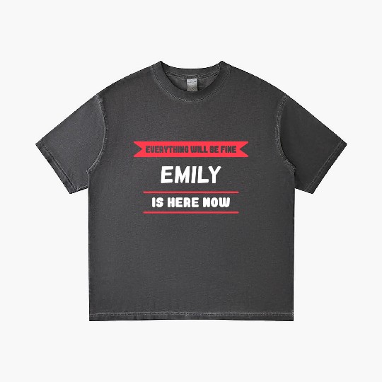Emily Name Saying for proud Emilys Gradient T Shirts