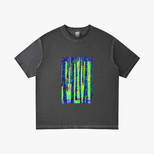Neon Forest Gradient T Shirts