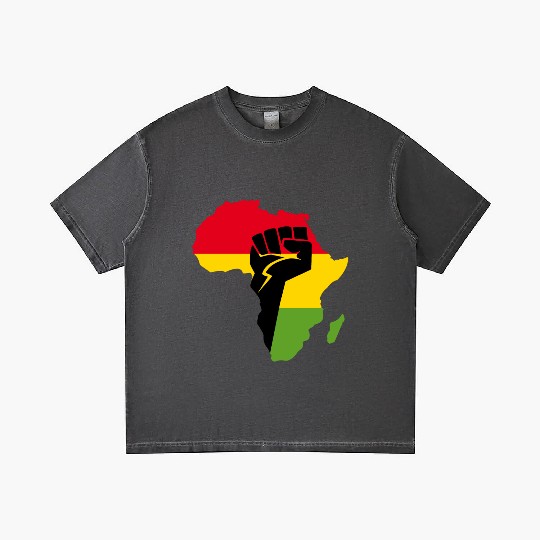 African Black Power Gradient T Shirts