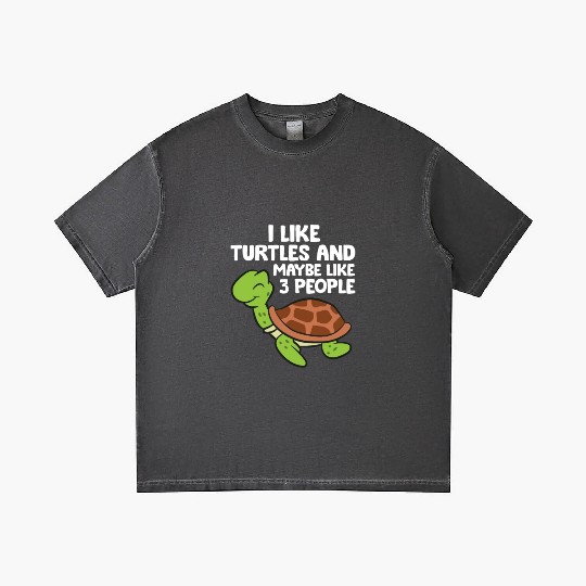 I Like Turtles And Maybe Like 3 People Turtles Gradient T Shirts