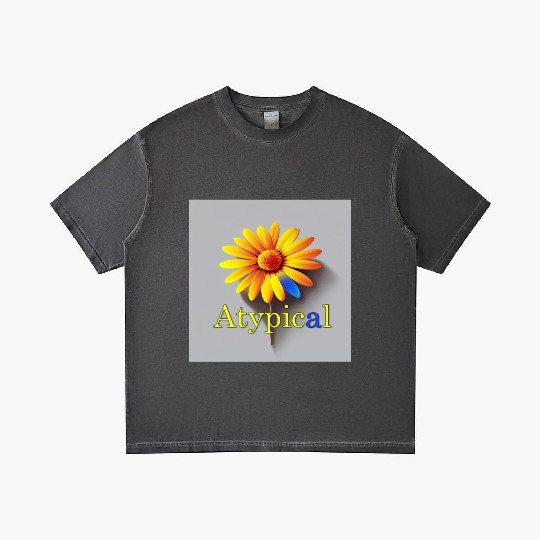 Colorful flower, atypical or neurodivergent Gradient T Shirts
