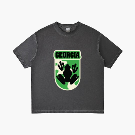 US States GEORGIA Gradient T Shirts