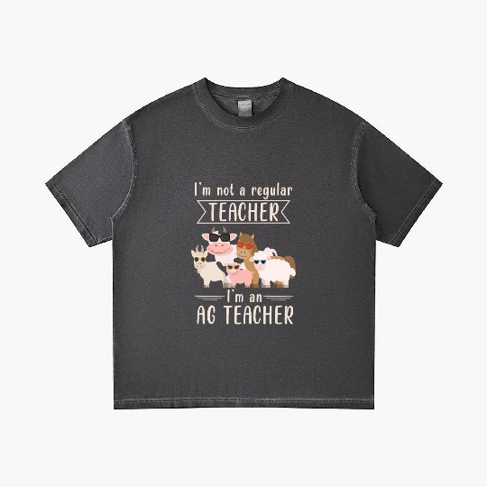 AG Teacher Funny Agriculture Animal Lover Gradient T Shirts