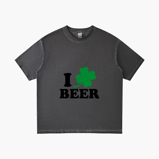 I Love Beer St Patricks Day Gradient T Shirts
