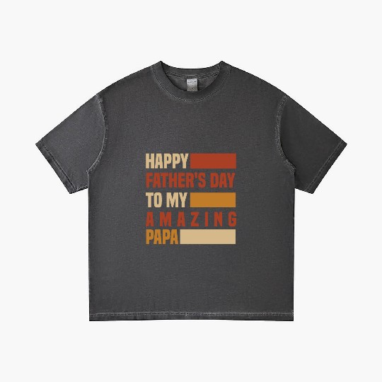 Happy Father's Day To My Amazing Step Dad Gradient T Shirts