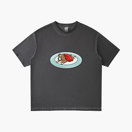 Boxer Dog Nigiri Sushi Gradient T Shirts