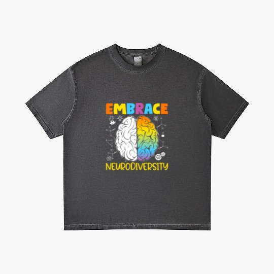 Neurodiversity - Embrace ADHD Autism ASD Gradient T Shirts