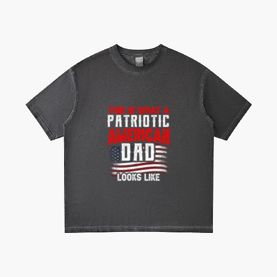 This Is What A Patriotic American Dad Looks Like Gradient T Shirts