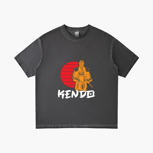 kendo japan samurai karate kenjutsu martial arts Gradient T Shirts