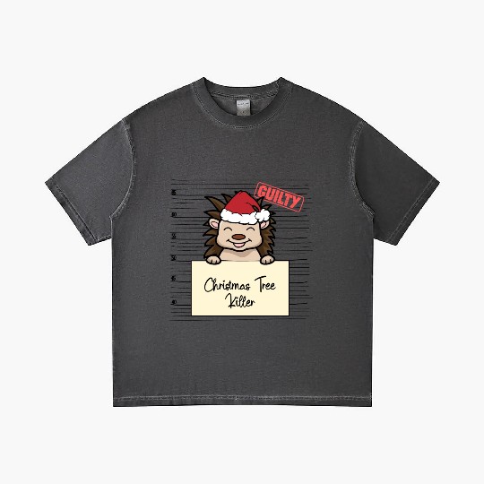 Hedgehog christmas funny prison Gradient T Shirts