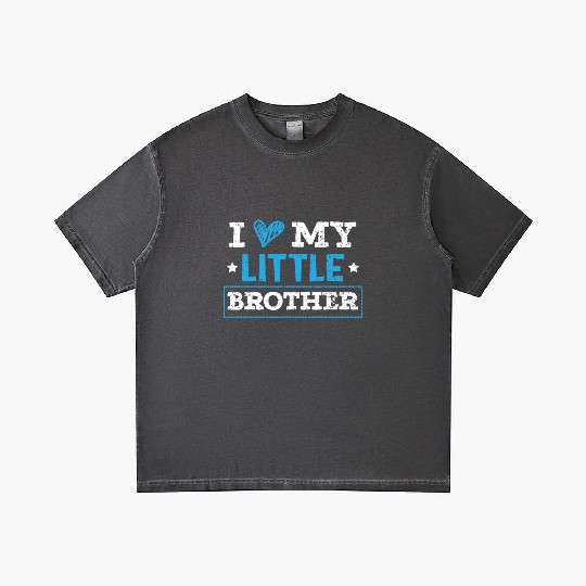 I Love My Little Brother Best Bro Ever Brotherhood Gradient T Shirts