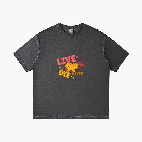 Live Tiny Die Never Science Lover Tardigrade Gradient T Shirts
