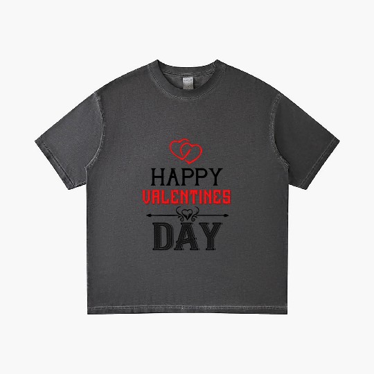 Funny happy valentines day couple Gradient T Shirts