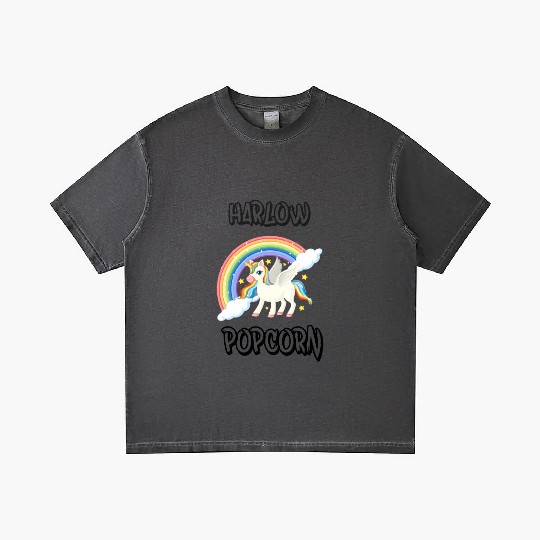 Harlow And Popcorn Merch Popcorn The Pony Gradient T Shirts