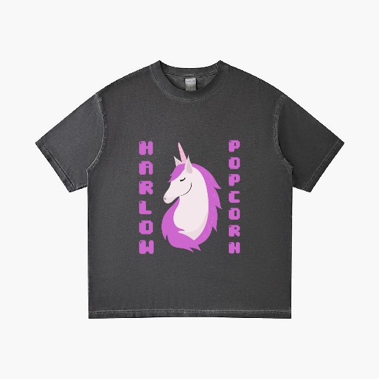 Harlow And Popcorn Merch Popcorn The Pony Gradient T Shirts