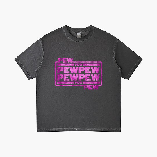 Pew Pew Pew Gradient T Shirts
