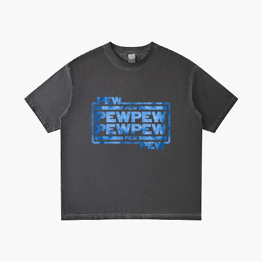 Pew Pew Pew Gradient T Shirts