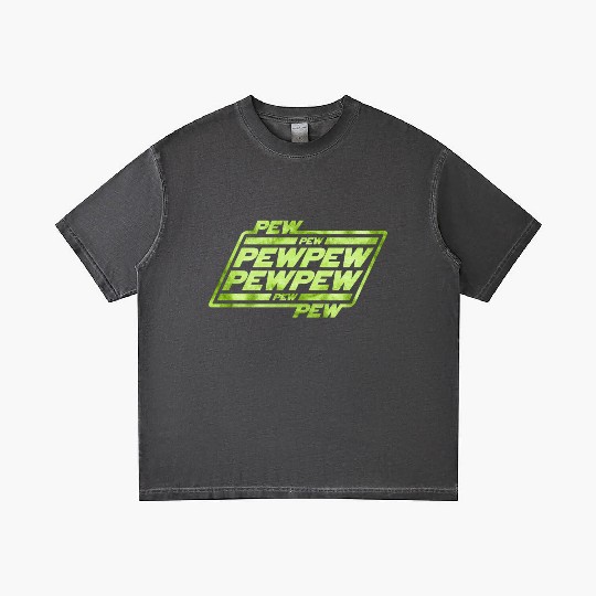 Pew Pew Pew Gradient T Shirts