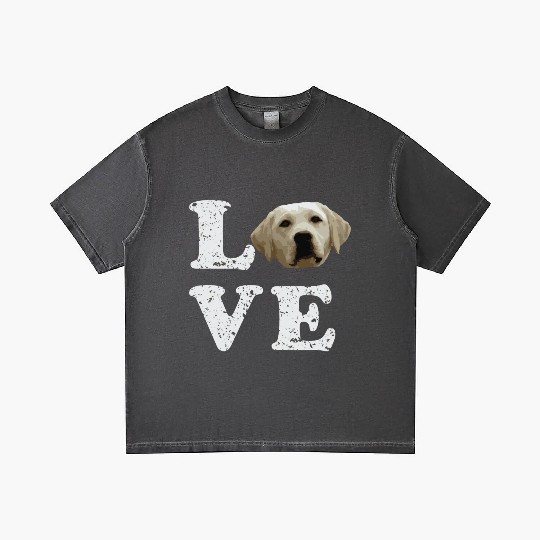 I Love My Yellow Lab Labrador Retriever Dog Gradient T Shirts