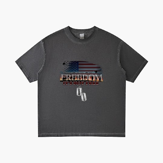 Army Veteran Freedom Isn't Free Gradient T Shirts