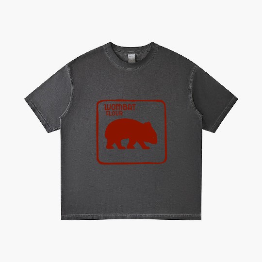 Wombat Dingo Flour Australia Australian Souvenir Gradient T Shirts