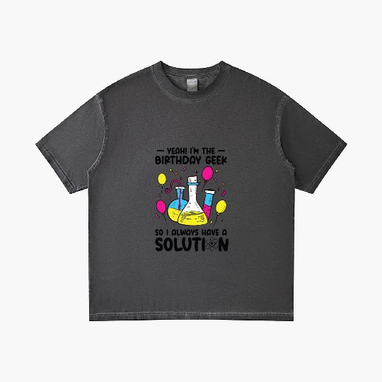 Science Theme Birthday Party Chemistry Scientist Gradient T Shirts